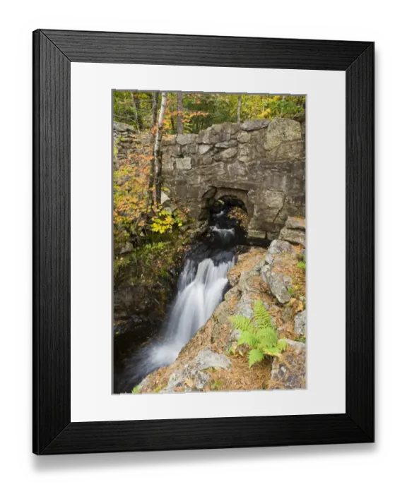 Framed Print : Snow falls in West Paris, Maine. Fall Framed Print : Snow falls in West Paris, Maine. Fall