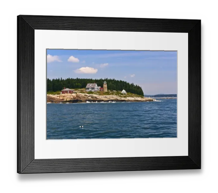 Framed Print : White Head Lighthouse Framed Print : White Head Lighthouse