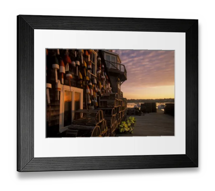 Framed Print : North America, U. S. A. Maine, Bernard, Fishing village, early light Framed Print : North America, U. S. A. Maine, Bernard, Fishing village, early light