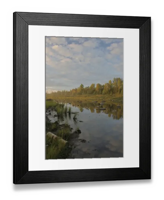 Framed Print : North America, United States, Maine, Kokadjo. A serene pond near Moosehead Lake Framed Print : North America, United States, Maine, Kokadjo. A serene pond near Moosehead Lake