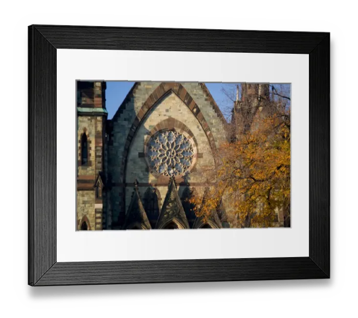 Framed Print : BALTIMORE, MARYLAND. USA. Mount Vernon Place United Methodist Church