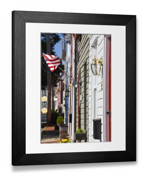 Framed Print : USA, Maryland, Annapolis. Historic building details Framed Print : USA, Maryland, Annapolis. Historic building details