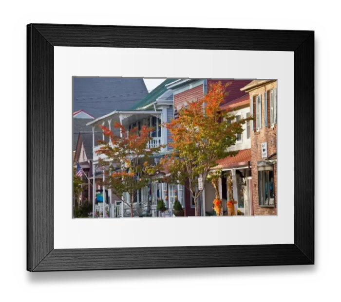 Framed Print : USA, Maryland, St. Michaels. Eastern Shore of Chesapeake Bay, village detail Framed Print : USA, Maryland, St. Michaels. Eastern Shore of Chesapeake Bay, village detail