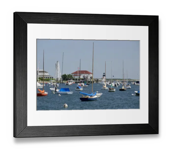 Framed Print : Massachusetts, Nantucket Island. Historic Brant Point Lighthouse, circa 1746, National Framed Print : Massachusetts, Nantucket Island. Historic Brant Point Lighthouse, circa 1746, National