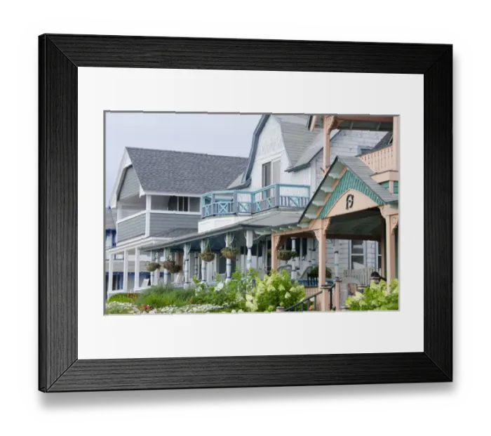 Framed Print : Massachusetts, Marthas Vineyard, Oak Bluffs. Historic gingerbread home Framed Print : Massachusetts, Marthas Vineyard, Oak Bluffs. Historic gingerbread home