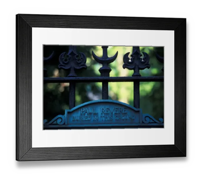 Framed Print : USA, Massachusetts, Boston Granary Burial Ground Framed Print : USA, Massachusetts, Boston Granary Burial Ground