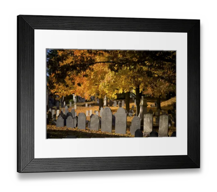 Framed Print : United States, New England, Massachusetts, Reading, Laurel Hill Cemetery Framed Print : United States, New England, Massachusetts, Reading, Laurel Hill Cemetery