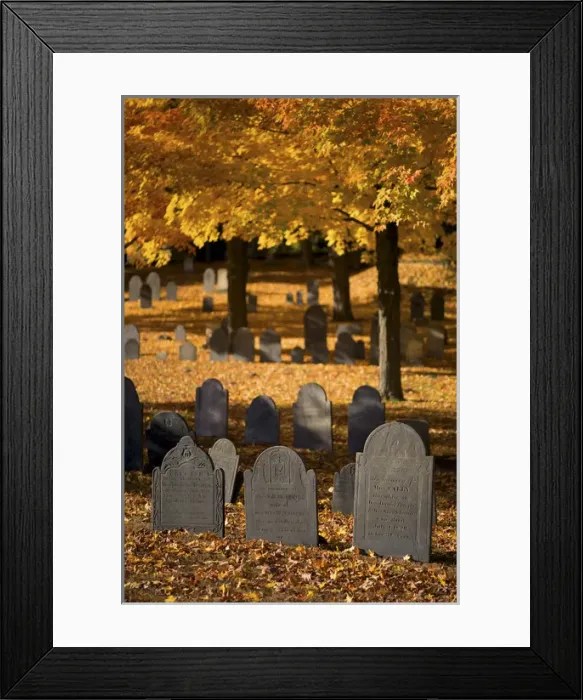 Framed Print : United States, New England, Massachusetts, Reading, Laurel Hill Cemetery Framed Print : United States, New England, Massachusetts, Reading, Laurel Hill Cemetery