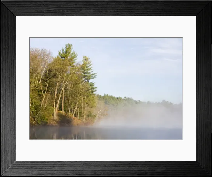 Framed Print : Walden Pond State Reservation, Concord, Massachussets