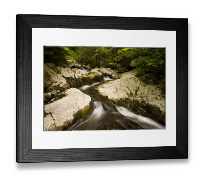 Framed Print : A small tributary of the West branch of the Westfield River in Chester, Massachuetts Framed Print : A small tributary of the West branch of the Westfield River in Chester, Massachuetts