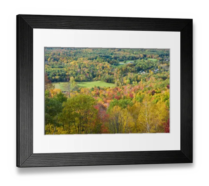 Framed Print : Fall in New England as seen from the Mohawk Trail (MA 2) in Florida, Massachusetts Framed Print : Fall in New England as seen from the Mohawk Trail (MA 2) in Florida, Massachusetts