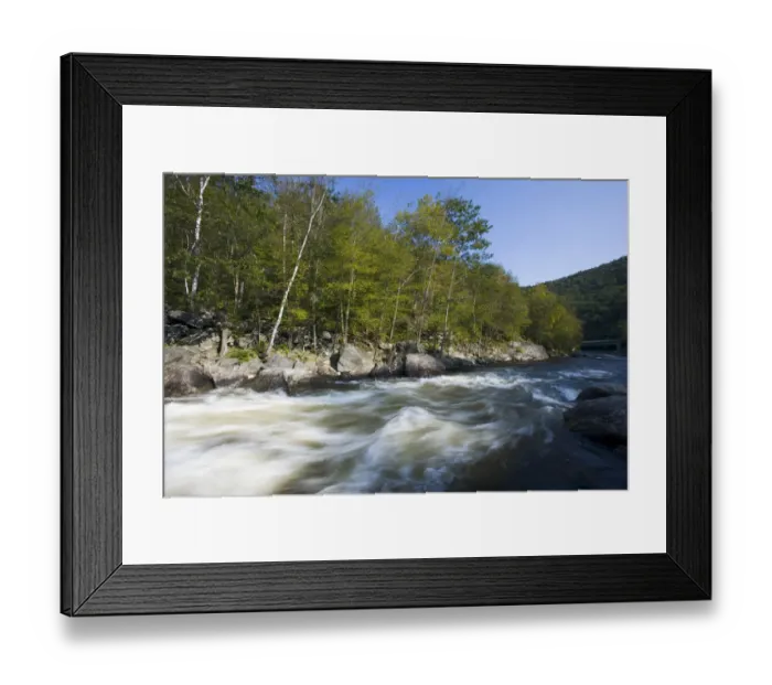 Framed Print : Zoar Rapid on the Deerfield River in Charlemont, Massachusetts Framed Print : Zoar Rapid on the Deerfield River in Charlemont, Massachusetts