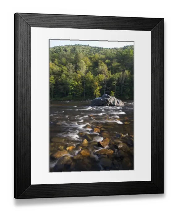 Framed Print : The Deerfield River in Charlemont, Massachusetts Framed Print : The Deerfield River in Charlemont, Massachusetts