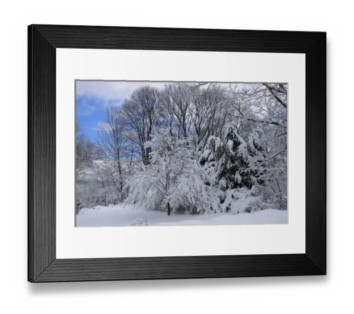 Framed Print : USA, New England, Massachusetts, Reading, winter scene Framed Print : USA, New England, Massachusetts, Reading, winter scene