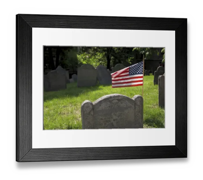 Framed Print : United States, New England, Massachusetts, Boston, Kings Chapel Burying Ground Framed Print : United States, New England, Massachusetts, Boston, Kings Chapel Burying Ground