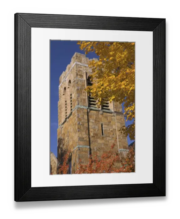 Framed Print : United States, New England, Massachusetts, Reading, First Congregational Church of Reading