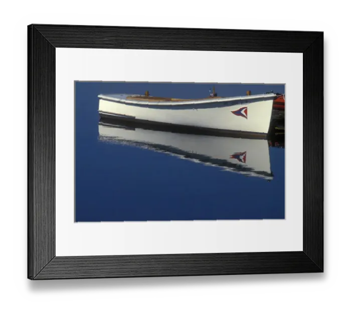 Framed Print : USA. Massachusetts, Small Boat