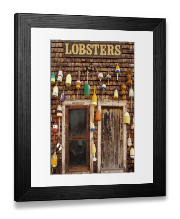 Framed Print : Massachusetts, Boston Lobster shack Framed Print : Massachusetts, Boston Lobster shack