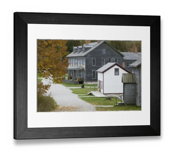 Framed Print : USA-Michigan-Upper Peninsula-Fayette: Historic Fayette Town Site Framed Print : USA-Michigan-Upper Peninsula-Fayette: Historic Fayette Town Site