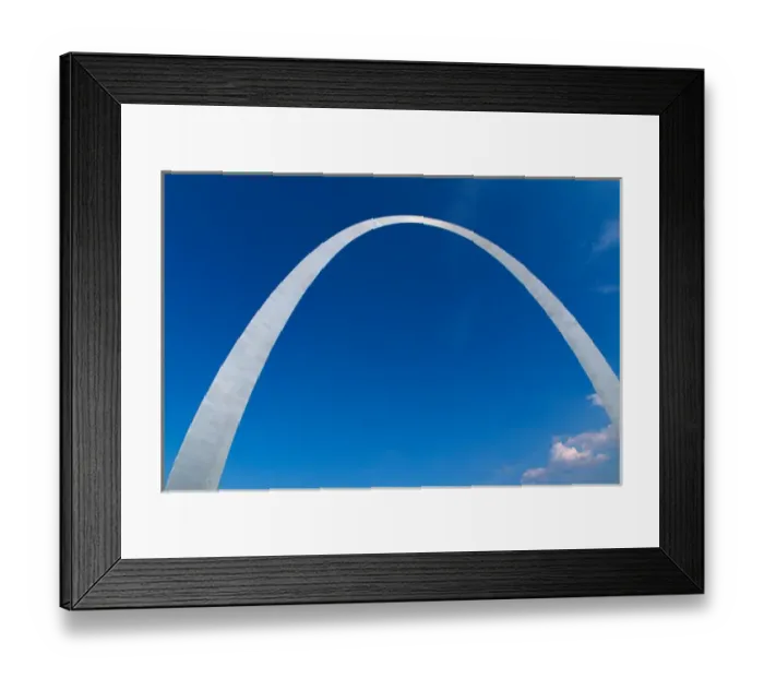 Framed Print : Famous Arch of St Louis Missouri Framed Print : Famous Arch of St Louis Missouri
