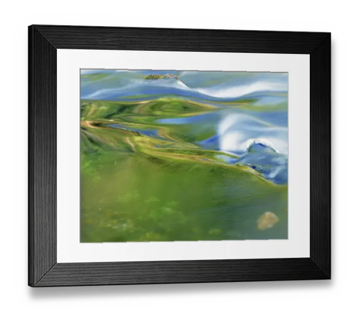 Framed Print : USA, Missouri, Ozark National Scenic Riverways, Reflecting waters of Blue Spring Framed Print : USA, Missouri, Ozark National Scenic Riverways, Reflecting waters of Blue Spring