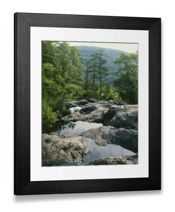 Framed Print : USA, Missouri, Mark Twain National Forest, Tom Sauk Mountain, Pools on Mina Sauk Creek Framed Print : USA, Missouri, Mark Twain National Forest, Tom Sauk Mountain, Pools on Mina Sauk Creek