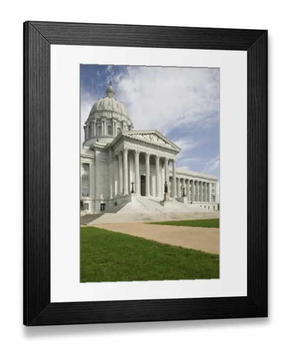 Framed Print : USA, Missouri, Jefferson City: Missouri State Capitol Building Framed Print : USA, Missouri, Jefferson City: Missouri State Capitol Building