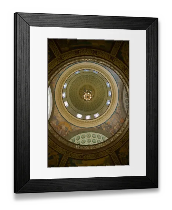 Framed Print : USA, Missouri, Jefferson City: Missouri State Capitol Building, Dome Framed Print : USA, Missouri, Jefferson City: Missouri State Capitol Building, Dome