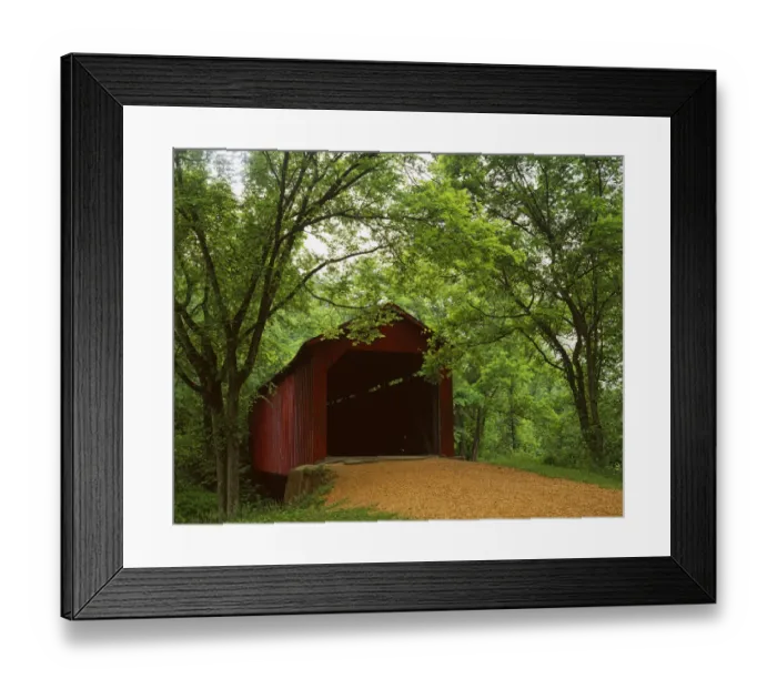 Framed Print : USA, Missouri, Jefferson County, Sandy Creek Covered Bridge State Historic Site Framed Print : USA, Missouri, Jefferson County, Sandy Creek Covered Bridge State Historic Site