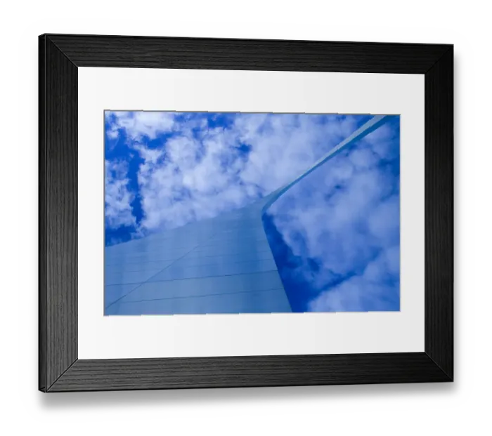 Framed Print : USA, Missouri, St. Louis: Gateway Arch Detail, Morning Framed Print : USA, Missouri, St. Louis: Gateway Arch Detail, Morning