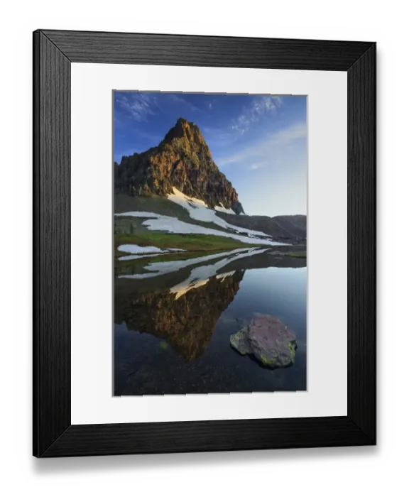 Framed Print : Sunrise from Logan Pass, Glacier National Park, Montana Framed Print : Sunrise from Logan Pass, Glacier National Park, Montana