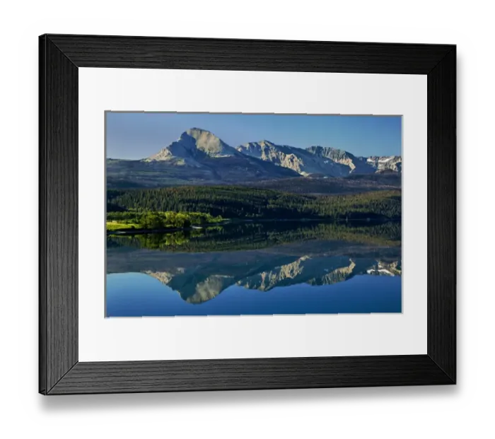 Framed Print : Lake Sherburne, Glacier National Park, Montana Framed Print : Lake Sherburne, Glacier National Park, Montana