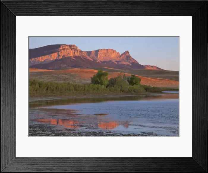 Framed Print : Sawtooth Ridge reflects into Anderson Lake at sunrise in the Lewis and Clark National Forest Framed Print : Sawtooth Ridge reflects into Anderson Lake at sunrise in the Lewis and Clark National Forest