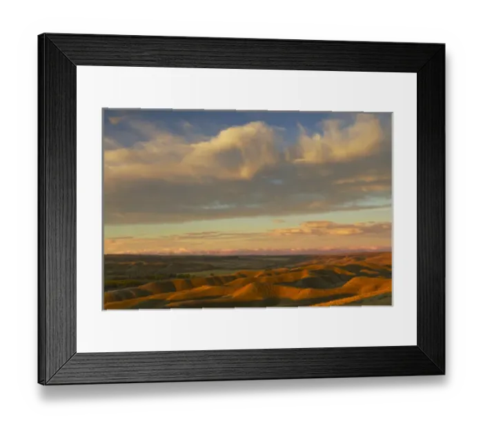 Framed Print : Sunrise clouds over Marias River State Park near Etheridge, Montana, USA Framed Print : Sunrise clouds over Marias River State Park near Etheridge, Montana, USA