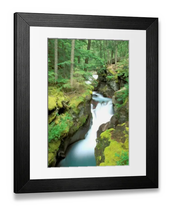 Framed Print : North America, USA, Montana, Glacier National Park. Avalanche Creek in Avalanche Gorge Framed Print : North America, USA, Montana, Glacier National Park. Avalanche Creek in Avalanche Gorge