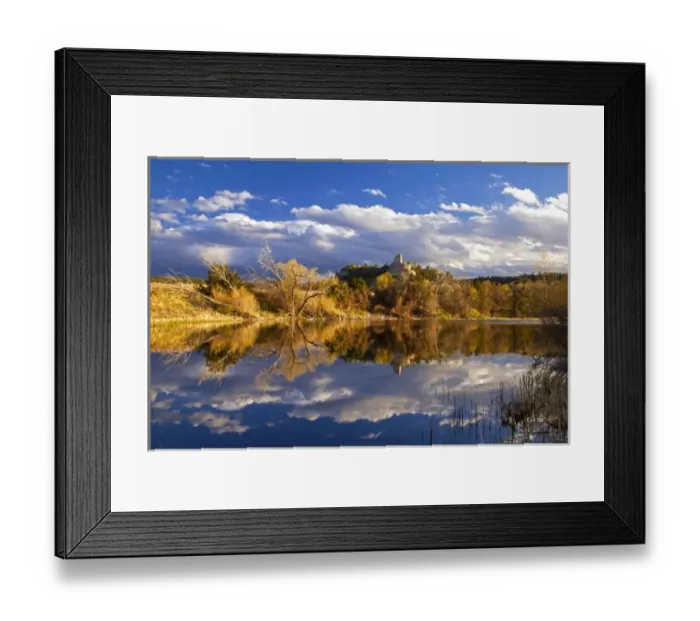 Framed Print : Pond reflects hills and bluffs at the Buffalo Creek WMA near Scottsbluff, Nebraska, USA Framed Print : Pond reflects hills and bluffs at the Buffalo Creek WMA near Scottsbluff, Nebraska, USA