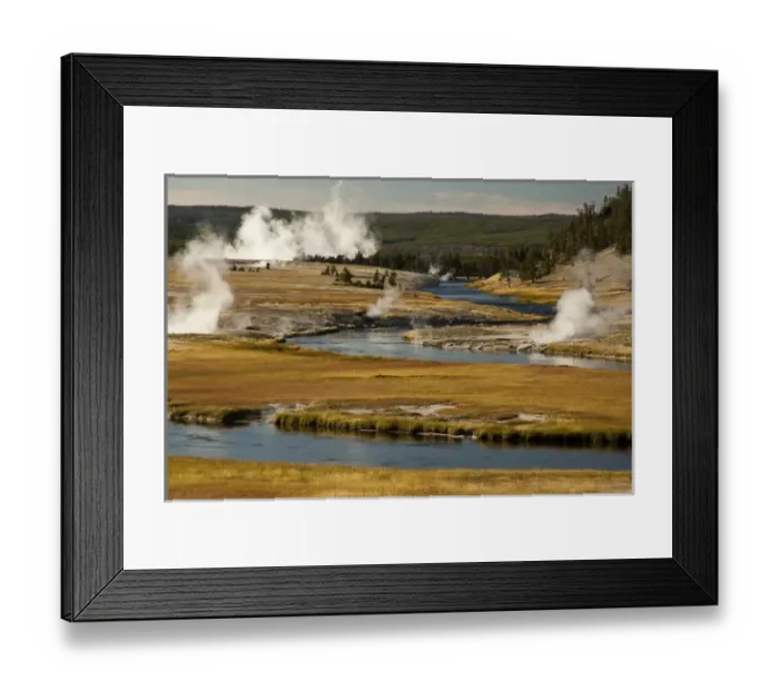 Framed Print : North America, USA, Montana, Yellowstone NP, Landscape Framed Print : North America, USA, Montana, Yellowstone NP, Landscape