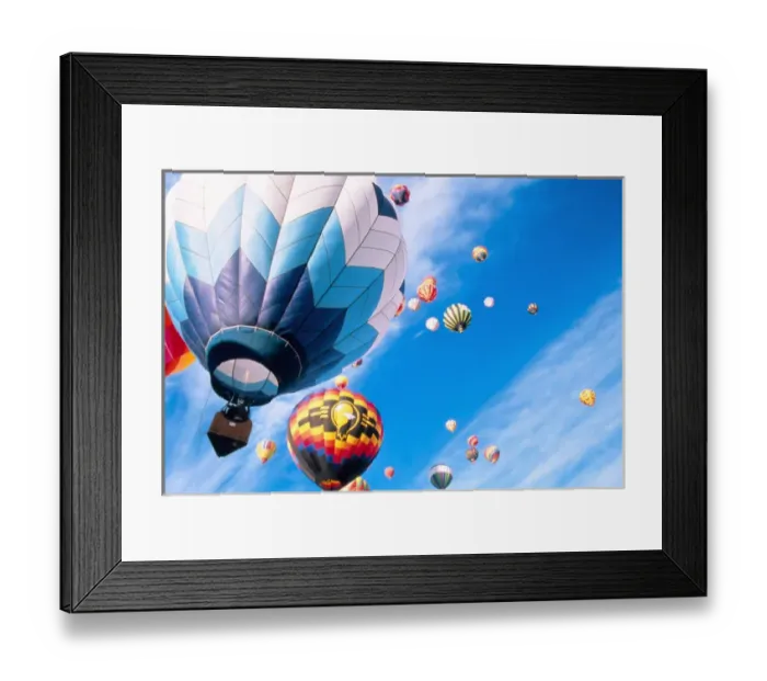Framed Print : USA, Nevada, Reno. Hot air balloons take flight Framed Print : USA, Nevada, Reno. Hot air balloons take flight