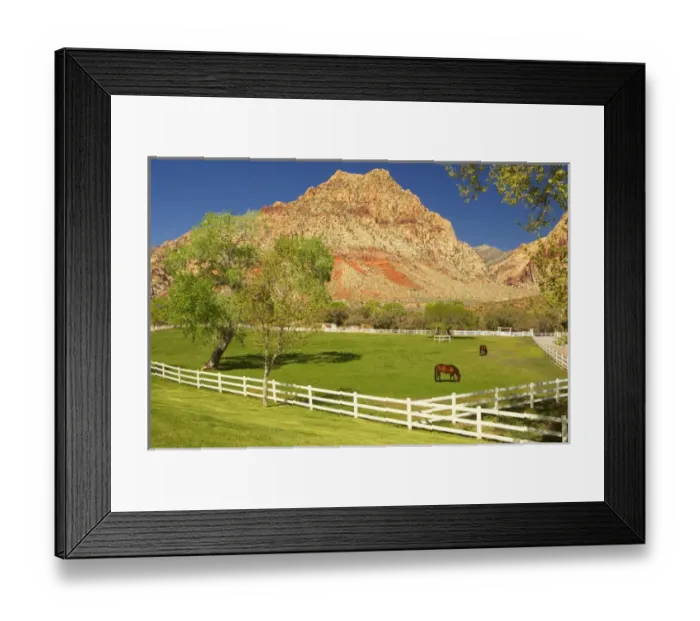 Framed Print : Historic Spring Mountain Ranch, Red Rocks Canyon National Conservation Area, Nevada Framed Print : Historic Spring Mountain Ranch, Red Rocks Canyon National Conservation Area, Nevada