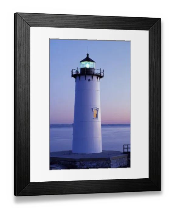 Framed Print : Portsmouth Light. Fort Constitution. Piscataqua River. Atlantic Ocean. New Hampshire seacoast Framed Print : Portsmouth Light. Fort Constitution. Piscataqua River. Atlantic Ocean. New Hampshire seacoast