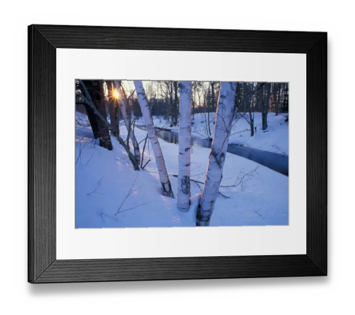 Framed Print : Sunset along the Lamprey River, in Lee, NH Framed Print : Sunset along the Lamprey River, in Lee, NH