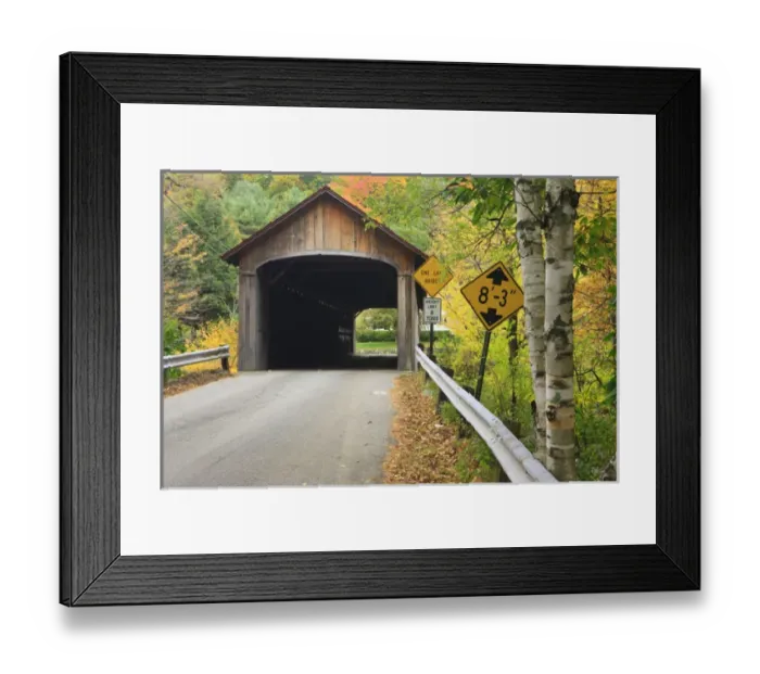 Framed Print : Built in 1837, Coombs Covered Bridge is 118 feet long and spans the Ashuelot River in Winchester Framed Print : Built in 1837, Coombs Covered Bridge is 118 feet long and spans the Ashuelot River in Winchester