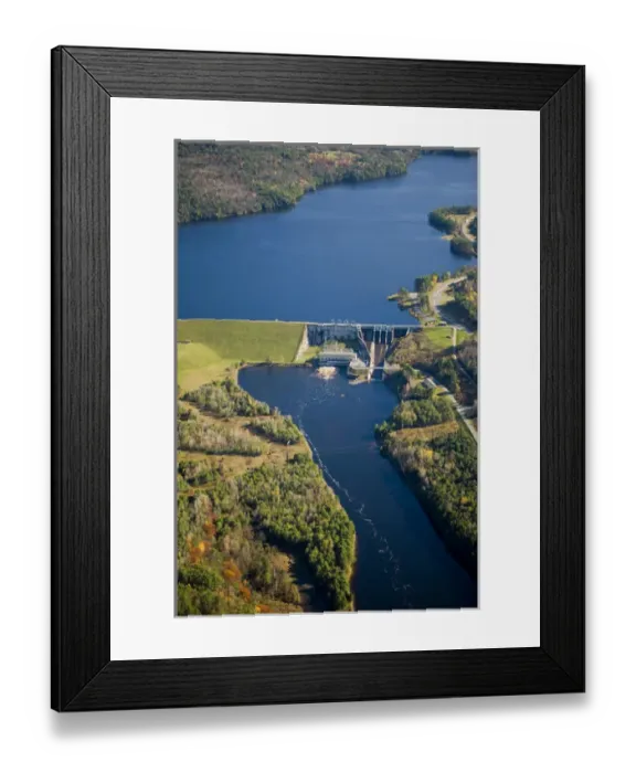 Framed Print : The Moore Dam and Moore Reservoir on the Connecticut River in Littleton, New Hampshire Framed Print : The Moore Dam and Moore Reservoir on the Connecticut River in Littleton, New Hampshire
