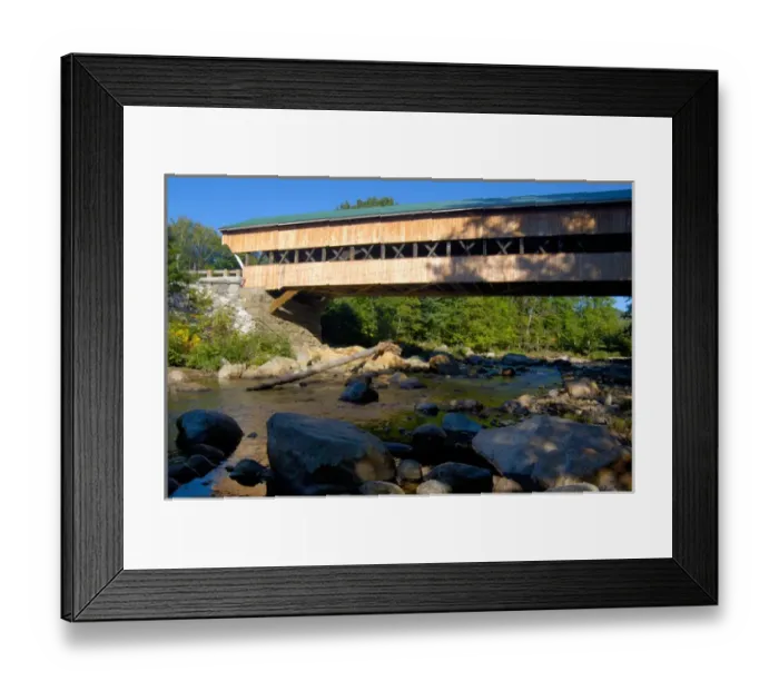 Framed Print : Jackson, NH, USA, Jackson Honeymoon covered bridge built in 1876 Framed Print : Jackson, NH, USA, Jackson Honeymoon covered bridge built in 1876