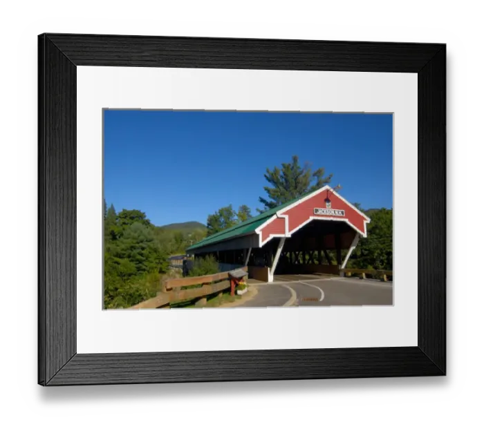 Framed Print : Jackson, NH, USA, Jackson Honeymoon covered bridge built in 1876 Framed Print : Jackson, NH, USA, Jackson Honeymoon covered bridge built in 1876
