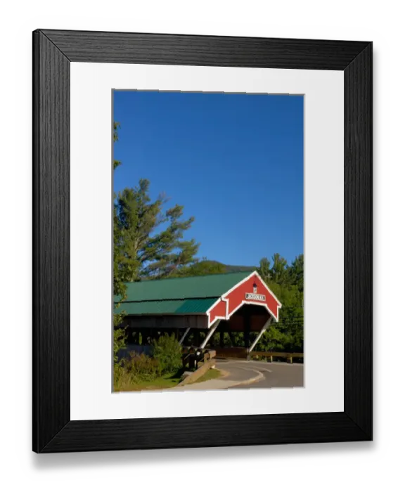 Framed Print : Jackson, NH, USA, Jackson Honeymoon covered bridge built in 1876 Framed Print : Jackson, NH, USA, Jackson Honeymoon covered bridge built in 1876