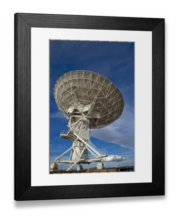 Framed Print : Very Large Array aka National Radio Astronomy Observatory in Sorocco county New Mexico