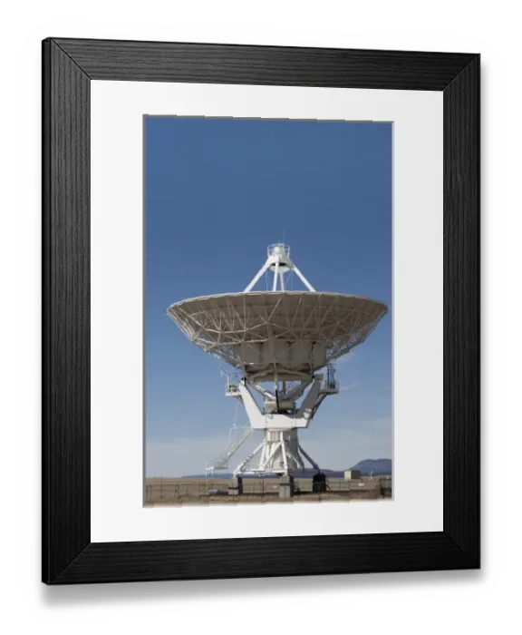 Framed Print : North America, USA, New Mexico, Socorro. One antenna of the Very Large Array or National Framed Print : North America, USA, New Mexico, Socorro. One antenna of the Very Large Array or National