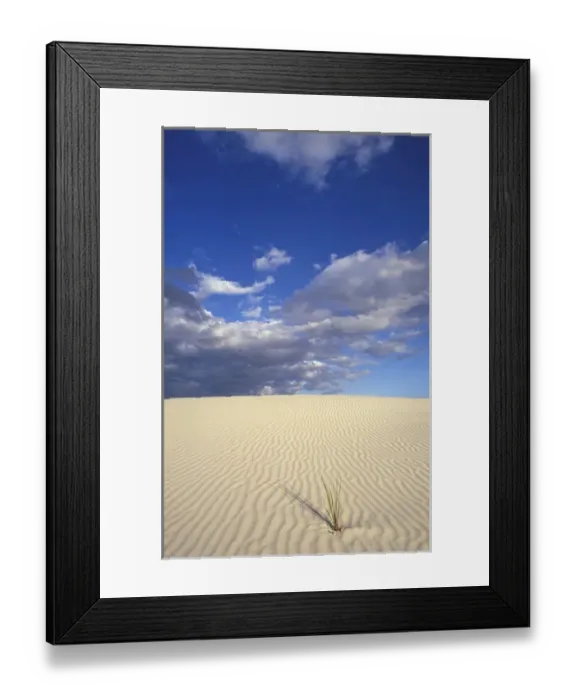 Framed Print : Sand dunes at White Sands National Monument, New Mexico Framed Print : Sand dunes at White Sands National Monument, New Mexico