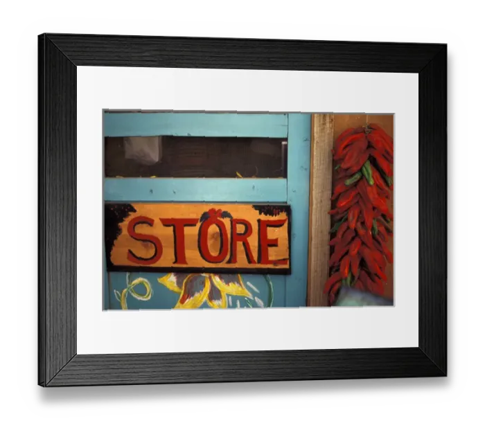 Framed Print : NA, USA, New Mexico, Chimayo. Chimayo General Store Framed Print : NA, USA, New Mexico, Chimayo. Chimayo General Store